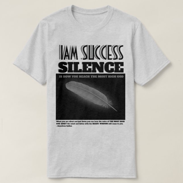 T-SHIRT SILENCE (Design devant)