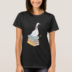T-shirt Silence Goose Book Club Temps de lecture amusant