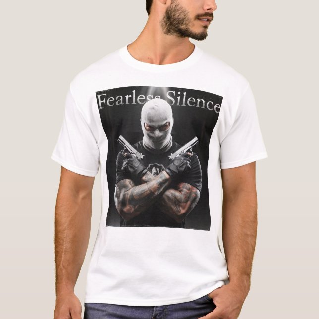 T-shirt Silence sans peur (Devant)