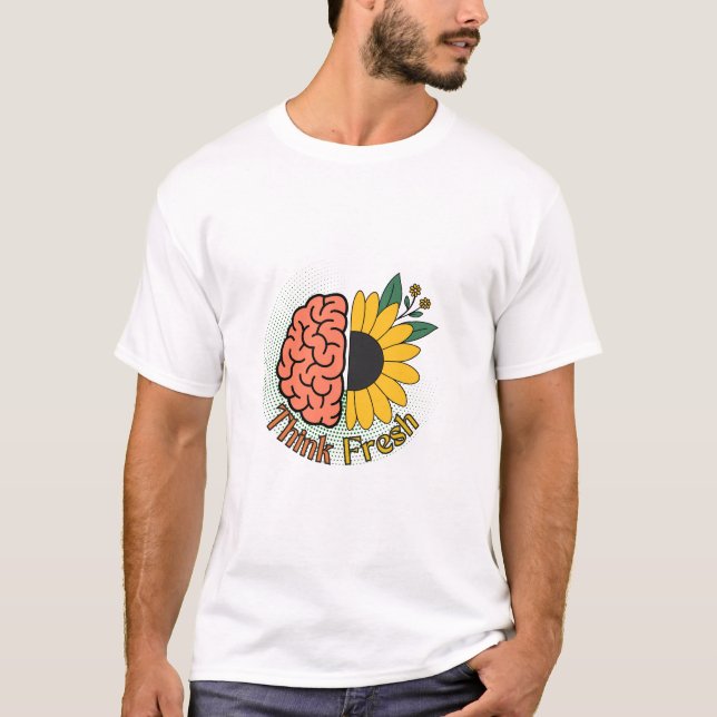 T-shirt Silence The Noise Control The Mind (Devant)