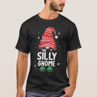 Silencieux Gnome Squad Funny Matching Family Group