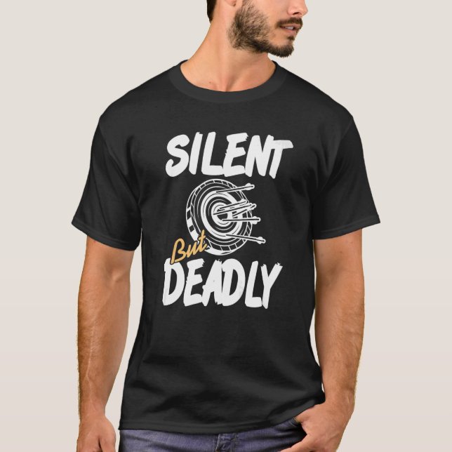 T-shirt Silent Bud Deadesome Hunter Archery Présent (Devant)
