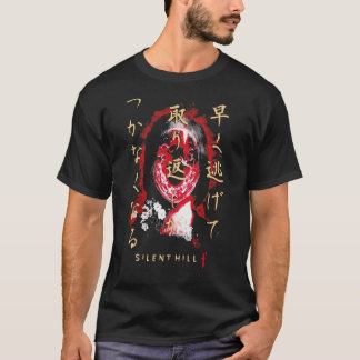 T-shirt Silent Hill F Horror Game retro family