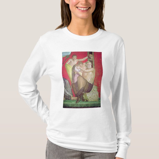 T-shirt Silenus et le jeune satyre, mur est (Devant)