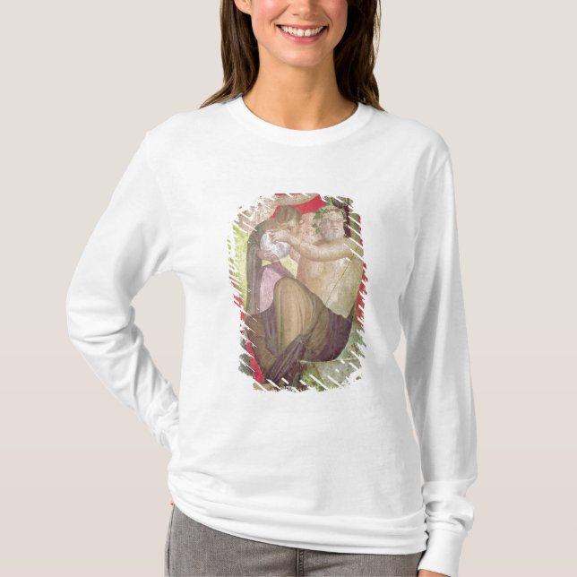 T-shirt Silenus et le jeune satyre, mur est (Devant)