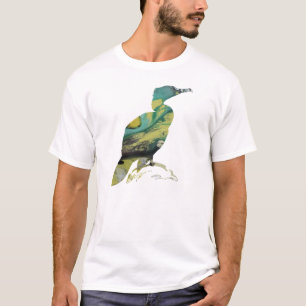 T-shirt Silhouette abstraite de Cormorant