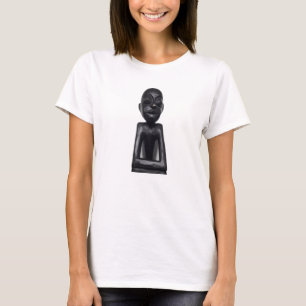 T-shirt Silhouette africaine-américaine abstraite moderne