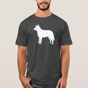 T-shirt Silhouette australienne de chien de bétail