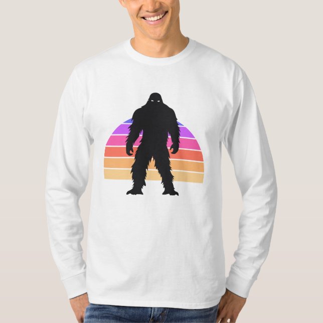 T-shirt Silhouette Bigfoot (Devant)