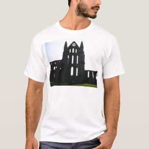 T-shirt Silhouette d'abbaye de Whitby