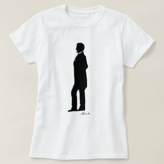 T-shirt Silhouette d'Abraham Lincoln