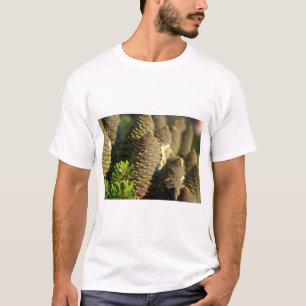 T-Shirt Silhouette d'Arbre Serein – Calme de la Na