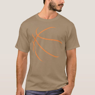 T-shirt Silhouette de basket-ball Joueur de basket-ball Sp