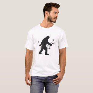 T-shirt Silhouette de Bigfoot Archer