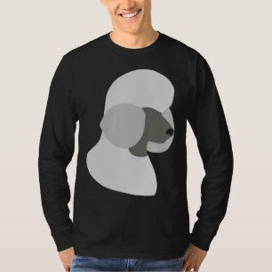 T-shirt Silhouette de caniche