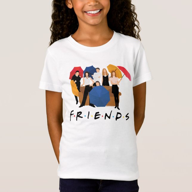 T-Shirt Silhouette de caractères FRIENDS™ (Devant)