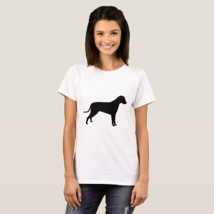 T-shirt Silhouette de chien