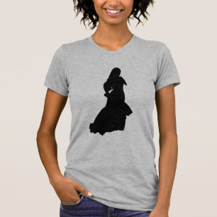 T-shirt Silhouette de flamenco