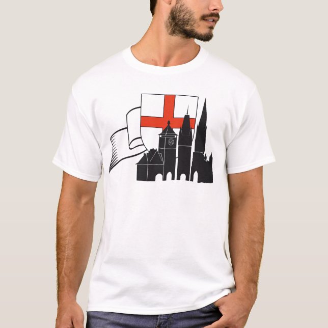 T-shirt Silhouette de Fribourg (Devant)