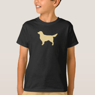 T-shirt Silhouette de Golden Retriever  Race de chien