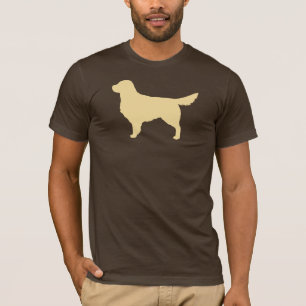 T-shirt Silhouette de Golden Retriever  Race de chien