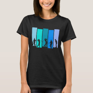 T-shirt Silhouette de golfeur