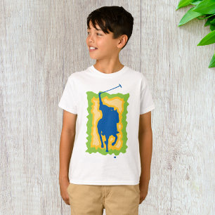 T-shirt Silhouette de joueur de polo Sports équestres mode