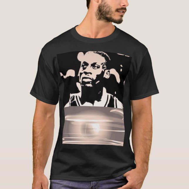 T-shirt silhouette de joueur emblématique  (Devant)
