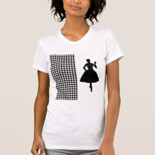 T-shirt Silhouette de la mode et de la mode