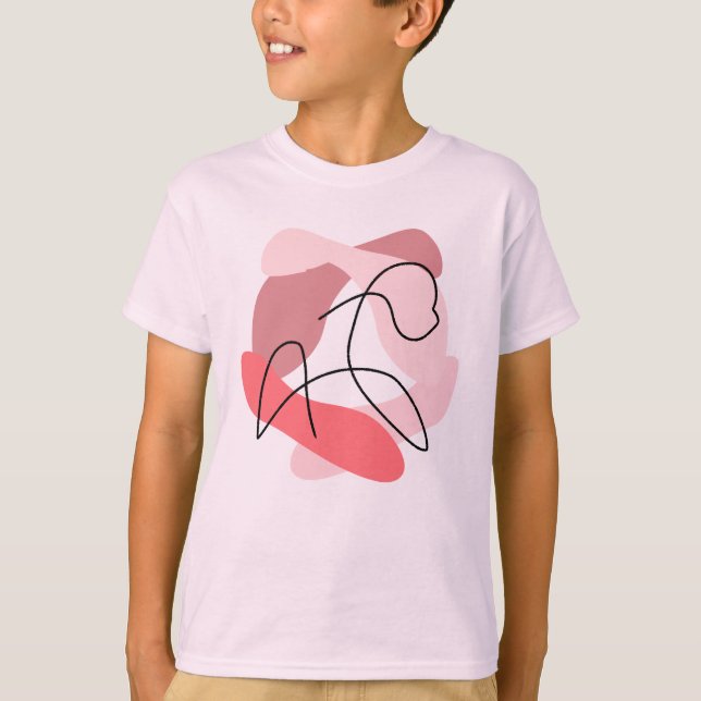 T-shirt Silhouette de la sérénité : La beauté d'un cheval  (Devant)