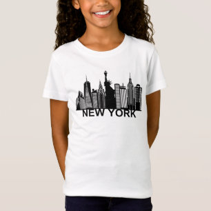 T-Shirt silhouette de la ville de New York