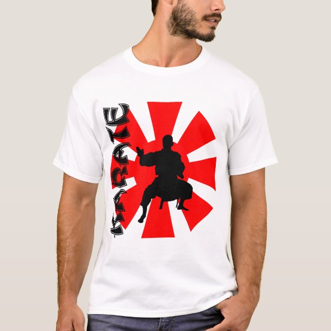 T-shirt Silhouette de l'escale Solaire du Japon (Devant)