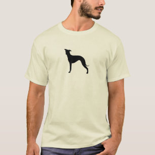 T-shirt Silhouette de Lévrier Italien