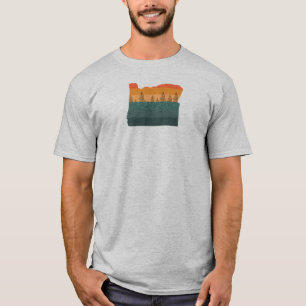 T-shirt Silhouette de l'Oregon