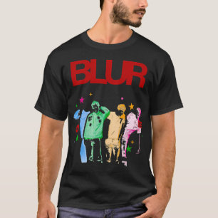 T-shirt Silhouette de membre de groupe coloré