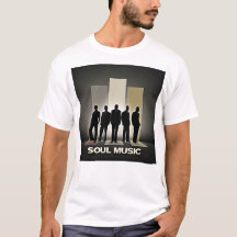 T-Shirt silhouette de musique soul