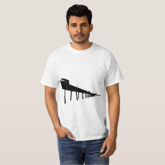T-shirt Silhouette de pilier d'affaire
