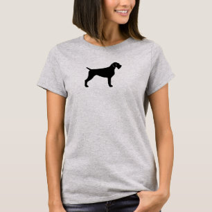 T-shirt Silhouette de Pointer allemand à poil dur