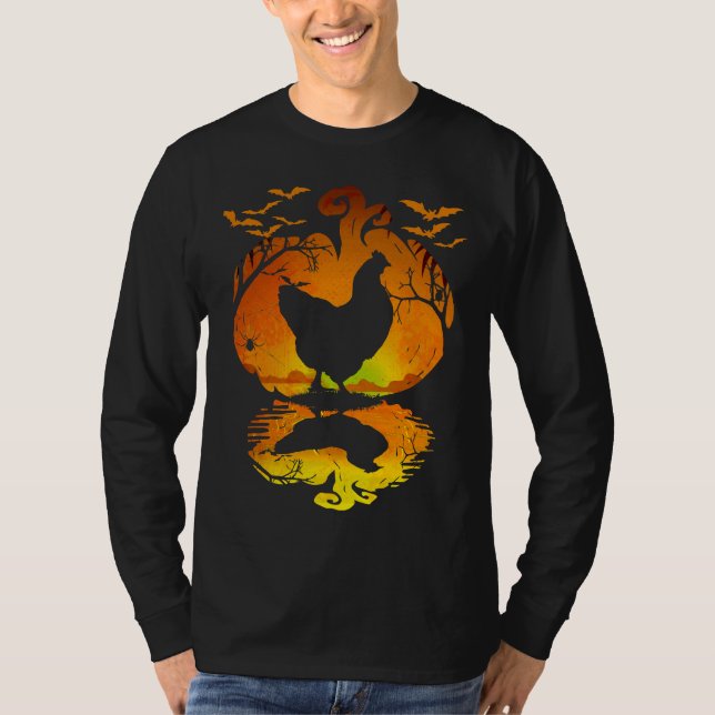 T-shirt Silhouette de poulet (Devant)