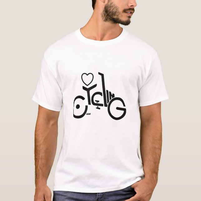 T-SHIRT SILHOUETTE DE RECYCLAGE (Devant)
