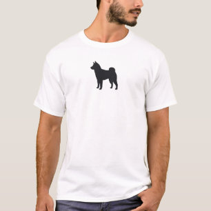 T-shirt Silhouette de Shiba Inu