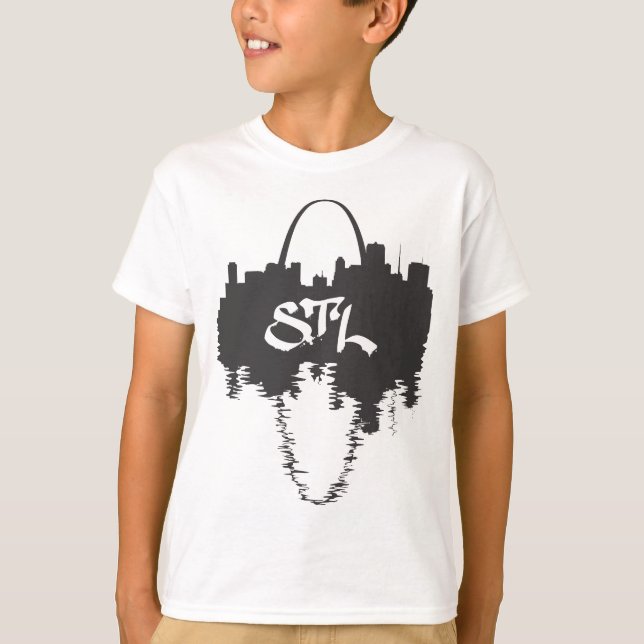 T-shirt Silhouette de STL (Devant)