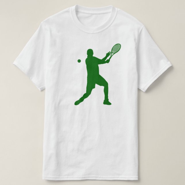 T-shirt silhouette de tennis (Design devant)