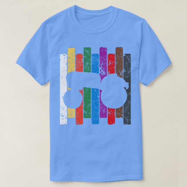 T-shirt Silhouette de Tracteur (Design devant)