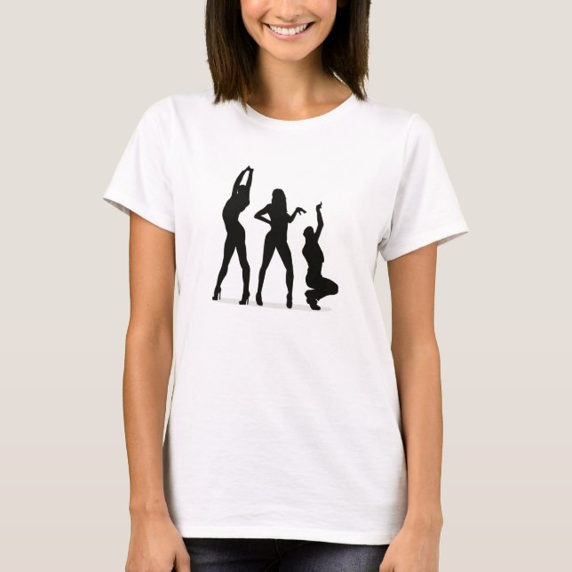 T-shirt Silhouette de Vogue (Devant)