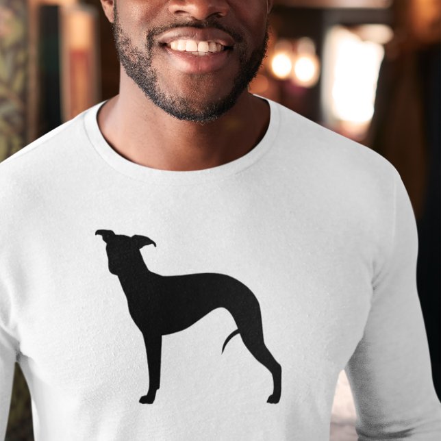 T-shirt Silhouette de Whippet (Créateur téléchargé)