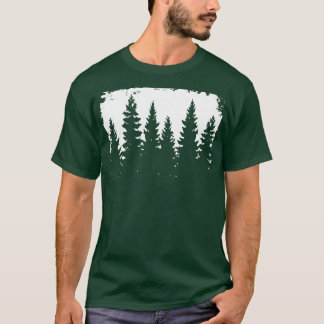 T-shirt Silhouette des arbres