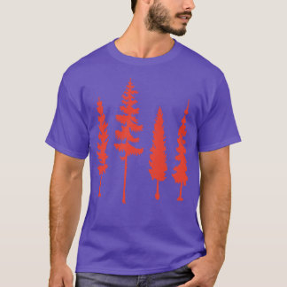 T-shirt Silhouette des arbres 6