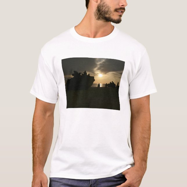 T-shirt Silhouette des Marines (Devant)
