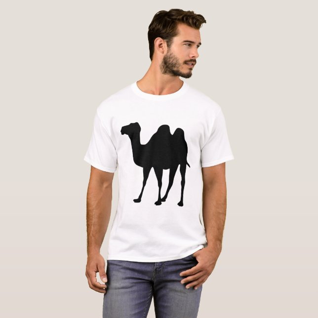 T-shirt Silhouette du chameau (Devant entier)